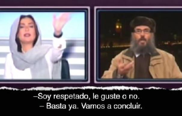 Una presentadora libanesa zanja una entrevista con un clérigo islamista después de faltarle el respeto. /Youtube