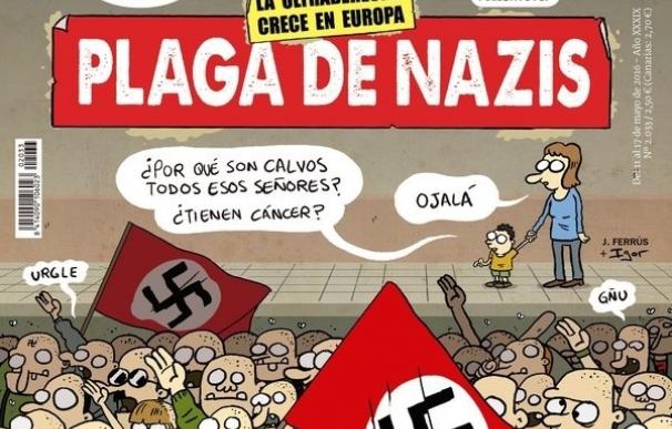 Salones del Cómic condenan "la brutal agresión" a la directora de 'El Jueves' tras publicar una portada contra neonazis
