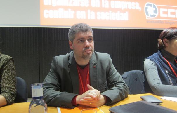 Unai Sordo, un sindicalista de 44 años con amplia experiencia, el candidato para liderar CC.OO.