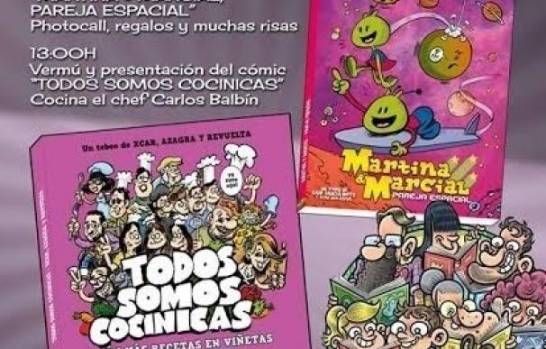 El cómic infantil "Martina y Marcial, pareja espacial" se presenta este sábado en Milcómics