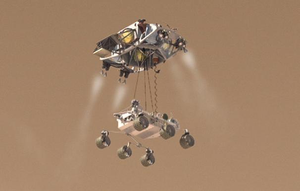 España construye la antena del próximo vehículo que la NASA enviará a Marte - Foto: Nasa