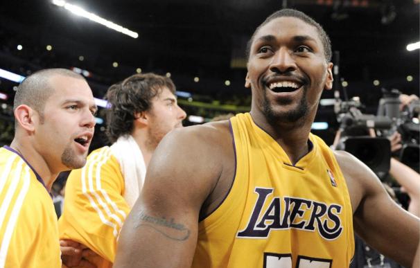 103-101. Ron Artest se redime y pone a los Lakers a un paso de la Final