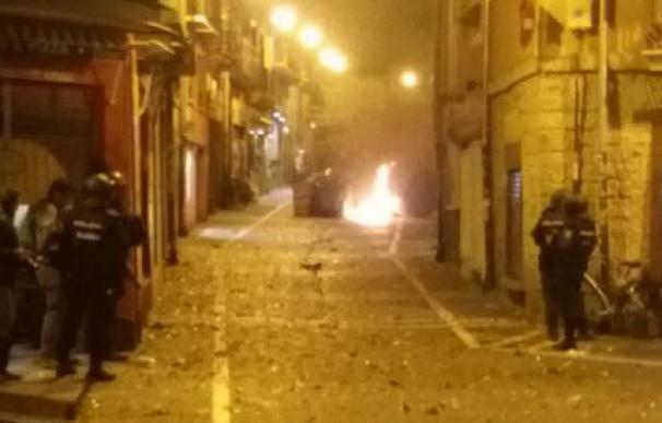Cuatro detenidos por violentos altercados en el Casco Viejo de Pamplona
