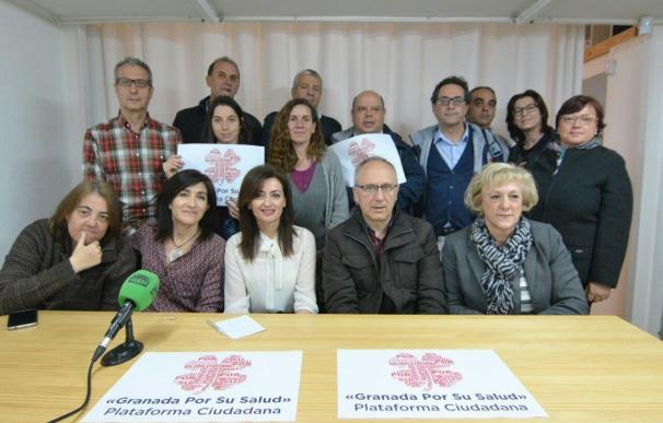 Constituyen la plataforma 'Granada por su salud' contra la fusión de hospitales en Granada