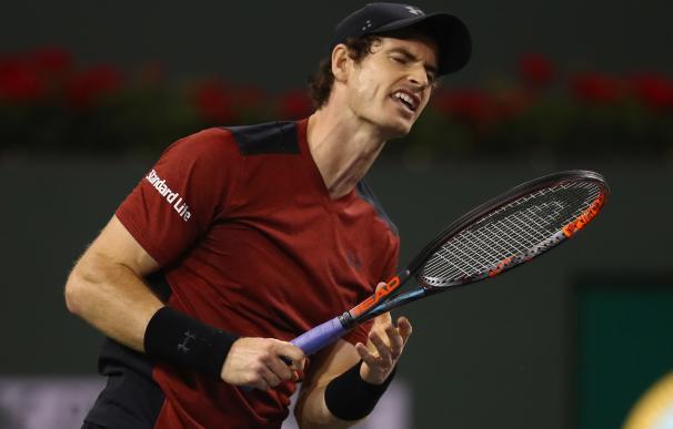Andy Murray cae en segunda ronda y sigue con su maldición en Indian Wells