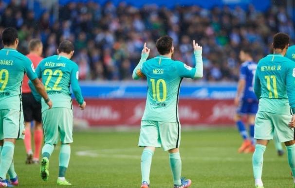 Messi sigue Pichichi de LaLiga una jornada más
