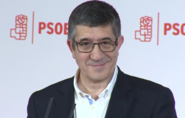 Patxi López plantea consultas directas a las bases del PSOE si lo propone un 20% de los militantes