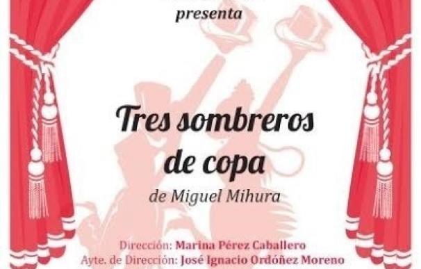 El Grupo de Teatro del Colegio de Abogados de Córdoba representará la obra 'Tres sombreros de copa'