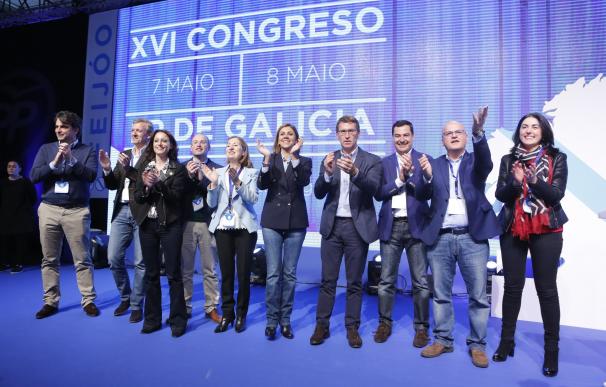 Feijóo reafirma su "compromiso" con Galicia y apela a los suyos para lograr "juntos" mantener el poder