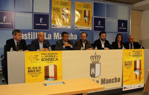 Un total de 41 expositores se dan cita en la XXIV Feria Regional del Mueble y Afines de Sonseca (Toledo)