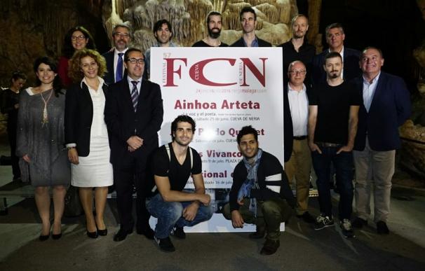 Arteta, Pardo, Los Vivancos y el Ballet Nacional, protagonistas del Festival de la Cueva de Nerja