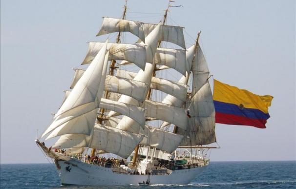 El buque escuela colombiano "Gloria" llega el próximo lunes a España