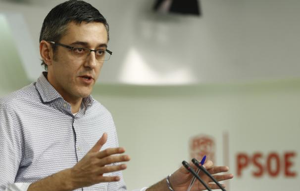 Madina: "Este pabellón escribe el instante inicial de un nuevo comienzo para la historia del PSOE"