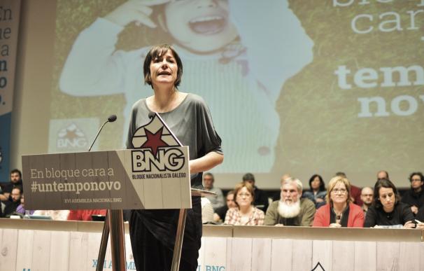 (Cróncia) Ana Pontón afianza su liderazgo en un BNG que avisa de que está "en pie, fuerte y unido"