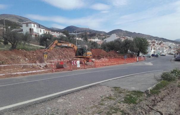 Diputación inicia las obras de la nueva rotonda en la carretera AL-5402, a su paso por Laujar de Andarax