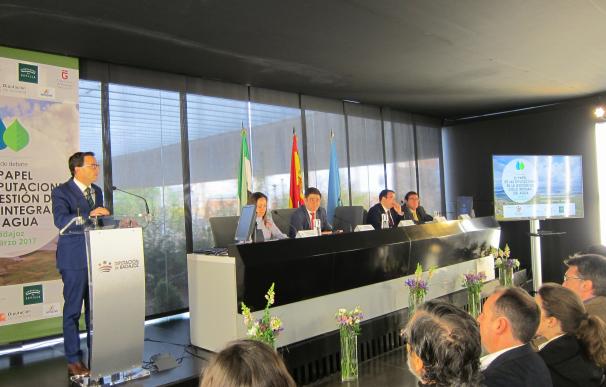 El presidente de la Diputación de Badajoz exige un plan de infraestructuras de aguas residuales en pequeños municipios