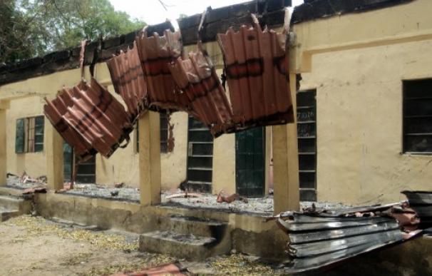 El colegio de Borno del que fueron secuestradas las niñas