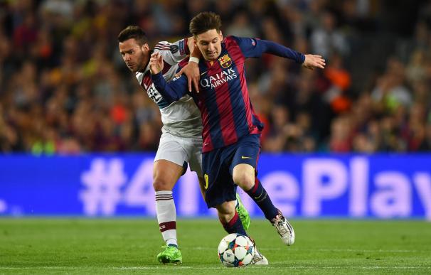 Leo Messi anotó dos goles en el partido de ida.