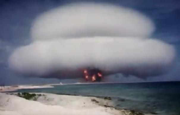 Físicos recuperan filmaciones secretas de ensayos nucleares