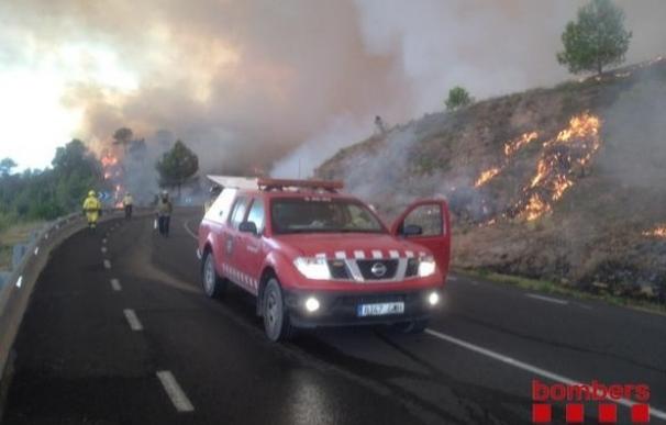 El incendio forestal de Òdena (Barcelona) ha quemado 1.000 hectáreas