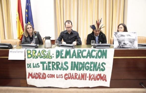 Activista indígena denuncia en el Congreso la ocupación de tierras en Brasil, "devastadas" por multinacionales