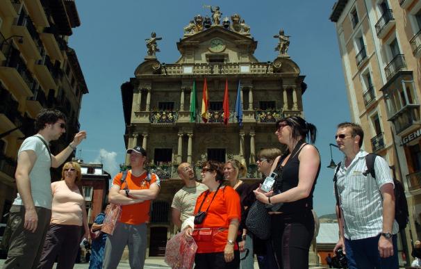 Navarra recibe en el primer trimestre cerca de 200.000 turistas, un 16,6% más que en 2015