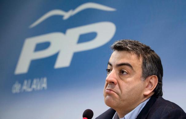 El secretario del PP en Álava dice que "no se puede prestar a ETA ninguna portezuela" para las elecciones
