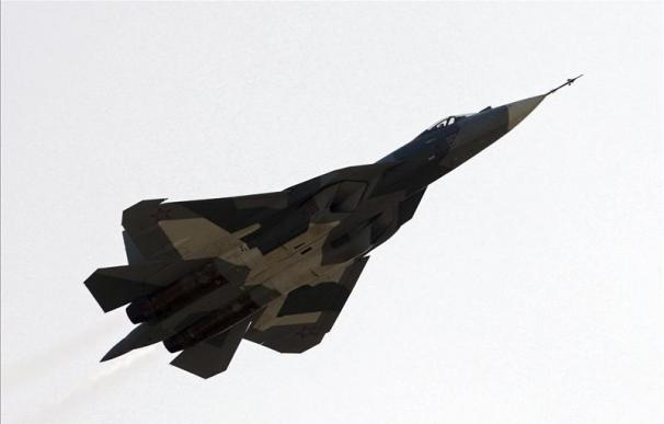 Rusia muestra por primera vez su prototipo de caza de quinta generación