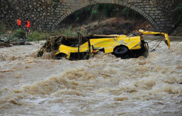 Las inundaciones en China dejan 88 muertos y 48 desaparecidos