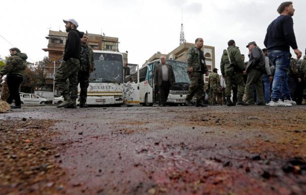 La exfilial de Al Qaeda en Siria reivindica el doble atentado en Damasco que dejó 74 muertos