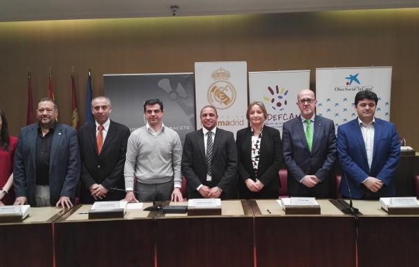 Ayuntamiento de Albacete y Fundación Real Madrid proporcionarán deporte y valores a 70 menores en riesgo de exclusión