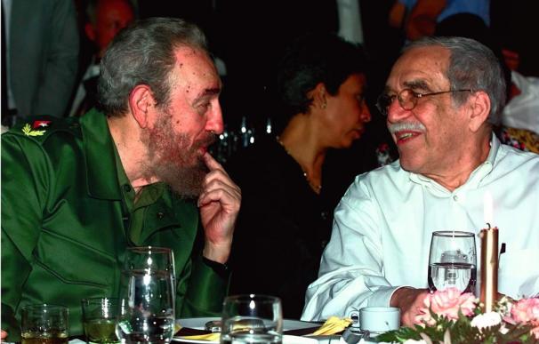 Con Fidel Castro en enero de 2000