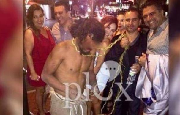 Polémica en México por la publicación de una foto de un vagabundo con una soga al cuello
