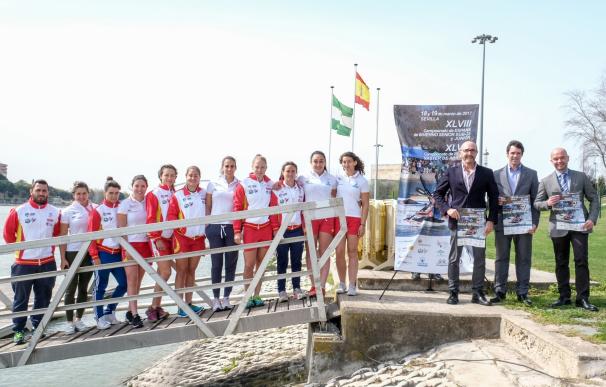 Cerca de 1.000 palistas participan en el XLVIII Campeonato de España de Invierno de Piragüismo en La Cartuja