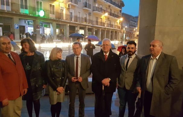 La Diputación Provincial financia con 200.000 euros la reforma de la plaza de España de Gallur