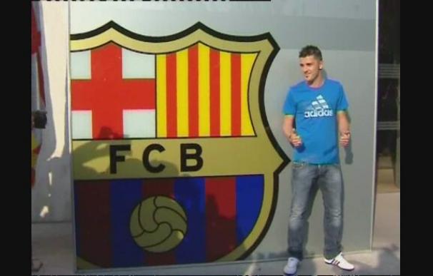 David Villa ya es jugador del Barça
