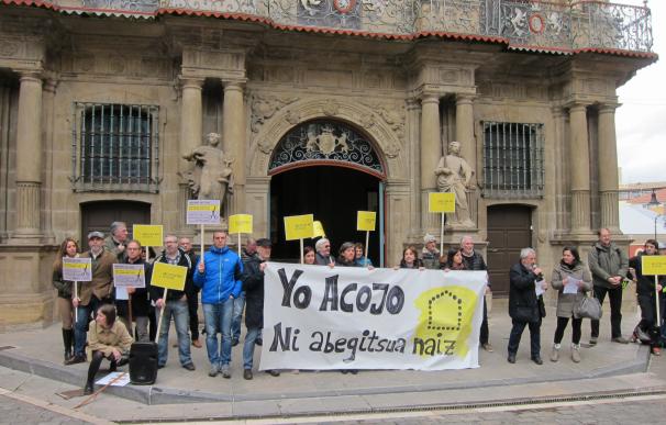 Amnistía Internacional reclama en Pamplona el cumplimiento de los compromisos de acogida de refugiados