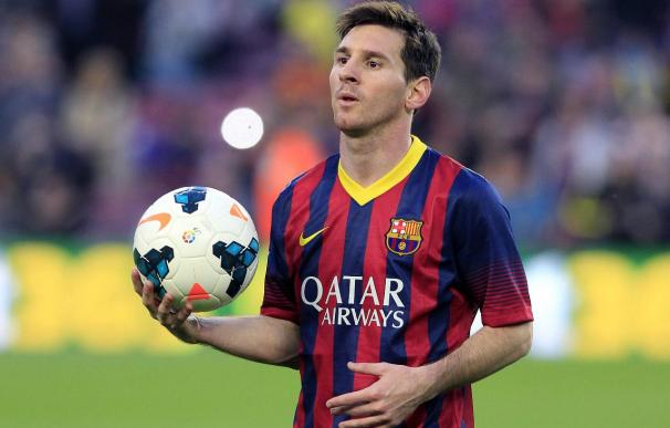 Messi, cerca del podio