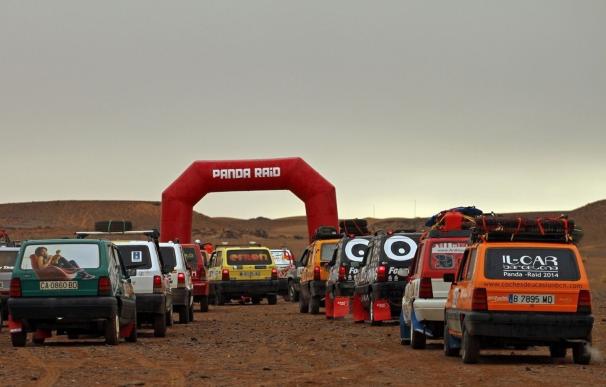El puerto recibe este sábado más de 300 vehículos del Rally Panda Raid que viajan a Nador