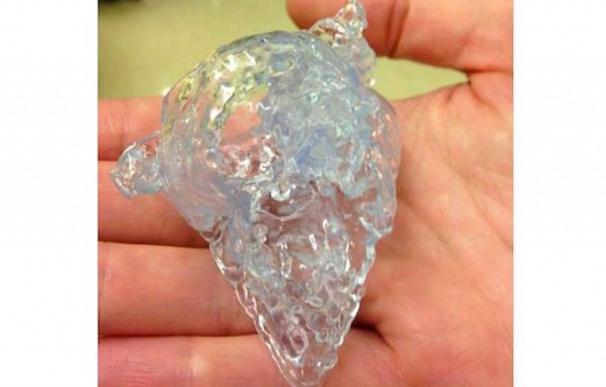 Cirujanos españoles practican con corazones impresos en 3D