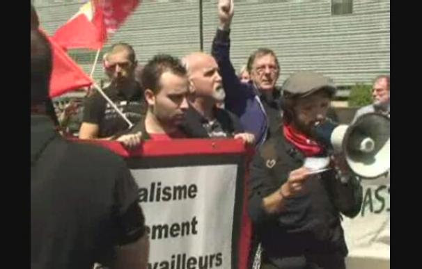 Movilización en Bruselas contra el plan de austeridad griego
