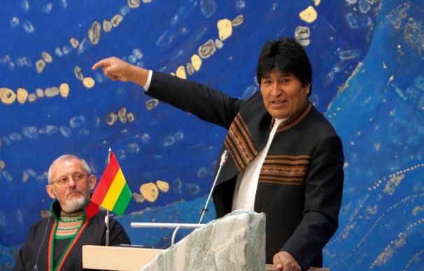 Morales llama a los pueblos indígenas a combatir el capitalismo para salvar la Tierra