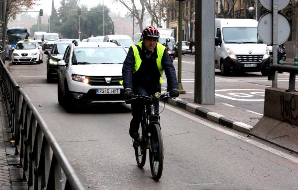 Una aplicación optimiza las rutas en bici por la ciudad
