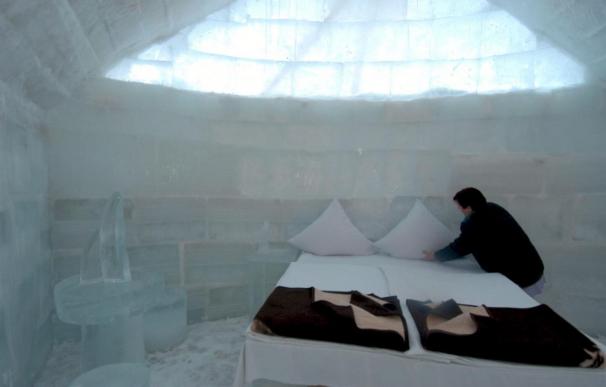 El primer hotel de hielo y nieve en Rusia abre sus puertas por San Valentín