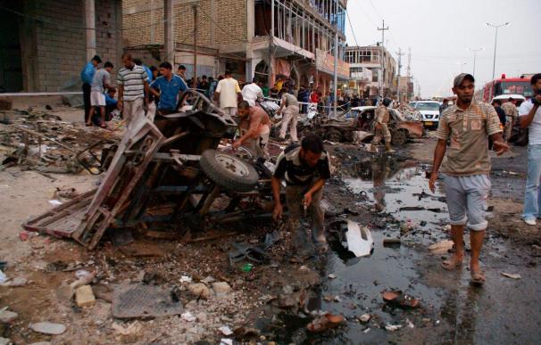 Aumenta a 114 la cifra de muertos en la ola de violencia de ayer en Irak