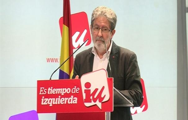 Barrena dice que en IU-Almería se ha producido "un armisticio" en torno a la candidatura de Julio Rodríguez