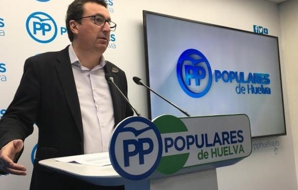 PP lamenta que Díaz venga a Huelva "sin compromisos claros" tras "el clamor" por una sanidad digna