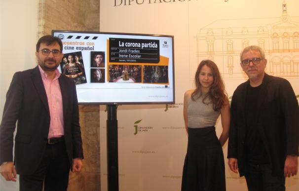 Jordi Frades e Irene Escolar presentan La corona partida en los Encuentros con el Cine