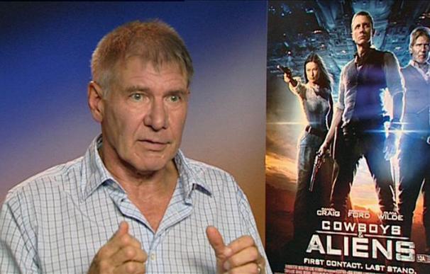 Harrison Ford decepcionado por la falta de escenas arriesgadas en "Cowboys and Aliens"
