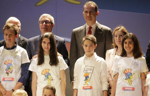 El Rey preside la presentación de Tarracvs, la mascota de los Juegos del Mediterráneo 2017